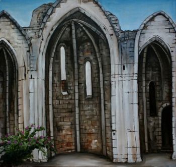 "Deserted Cathedral in Rhodes"