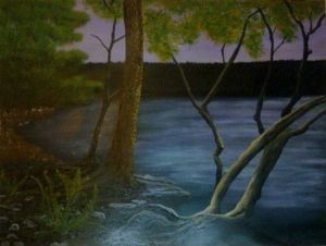 "mystery twilight lake"