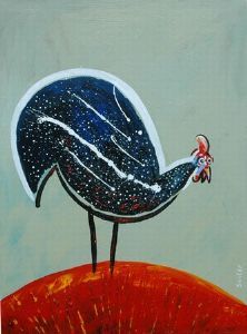 "Helmeted Guinea Fowl 5"