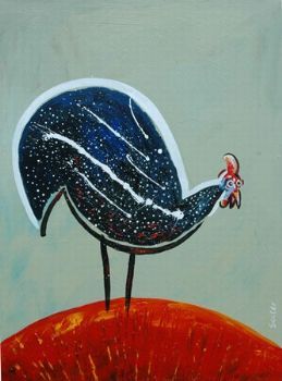"Helmeted Guinea Fowl 5"