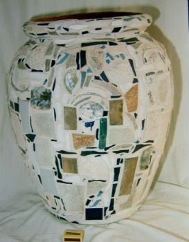 "mosaic pot"