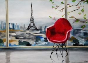 "Red Chair in France"