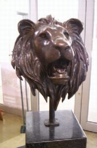 "Lion Bust"