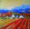 "Vineyards Ablaze "