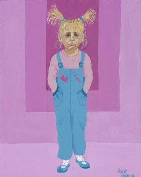 "Little Lady Sulking"
