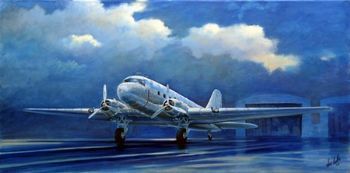 "Douglas Dc-3 Cargo - Lady in Waiting"