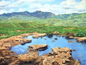 "Hodgesons Peak and Tarn"