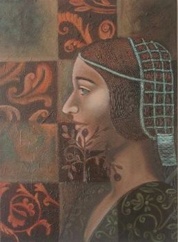 "Woman with Lots of Texture"