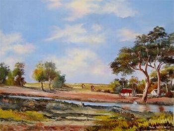"Early Morning Scene"