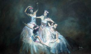 "Four Ballerinas"