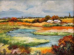 "Tranquil landscape"