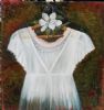 "White Dress with Flower"