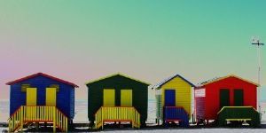 "Muizenberg Beach Huts"