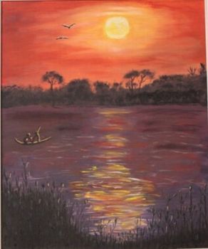 "Sunset after a great day"