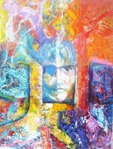 "Self Portrait Nordic Knight"