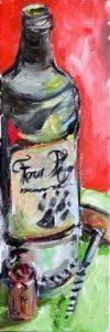"Four Paws Wine Bottle 1"