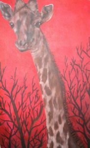 "Giraffe in distress"