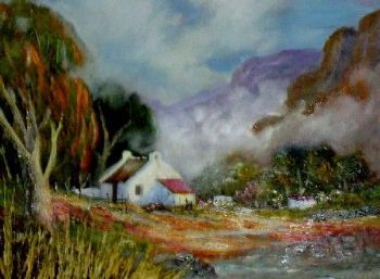 "Cottage with Tree"
