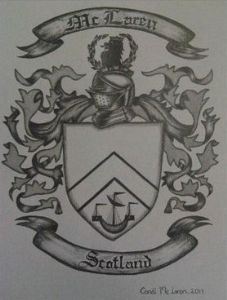 "Mc Laren Coat of Arms"
