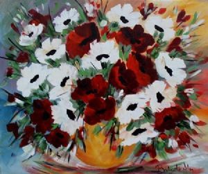 "a4 Deep red acents"