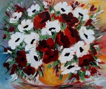 "a4 Deep red acents"