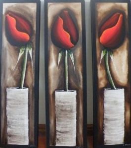 "Set 3 tulips"