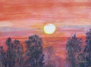 "Winter Sunset"