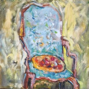 "Chair with Fruit "