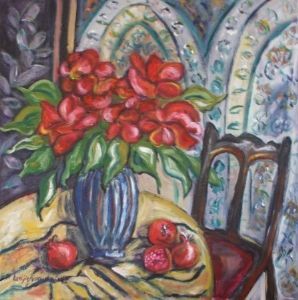 "Still Life with Pomegranates"