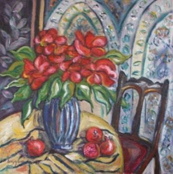 "Still Life with Pomegranates"