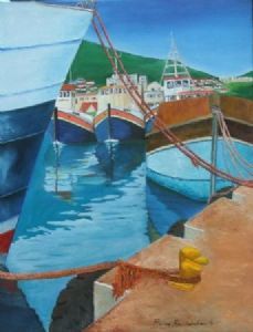 "Hout Bay Fishing Trawlers"