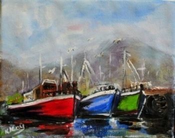 "Three Boats 1 RESERVED"