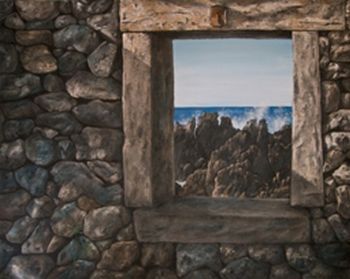 "Stone Wall with a view"
