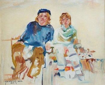 "Sitting on the Bench"