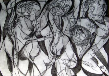 "Abstract Figure Study 1"