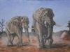 "Elephants Walking"