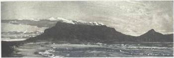 "View of Table Mountain from Milnerto"
