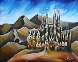 "Earth - Sagrada Familia in Barcelona"