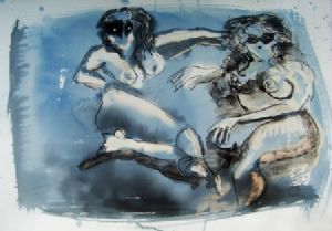 "Masked nude"
