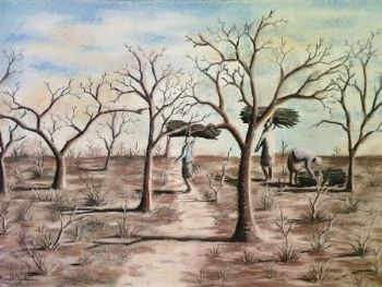 "Forest Near the Village"