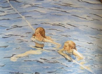 "Resting on the Rope"