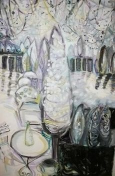 "Snowy Christmas Garden"