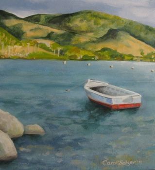 "Solitary Boat"
