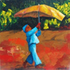 "Yellow Umbrella"