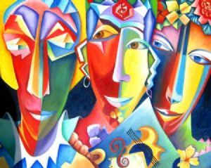 "Woman, thy ... see no evil, hear no evil, speak no evil!"