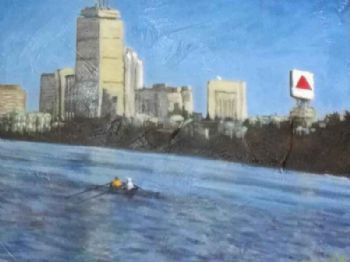"Prudential and Citgo Sign, Boston, MA USA"