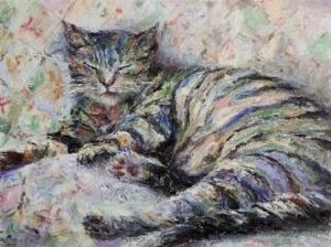 "Sleeping cat"