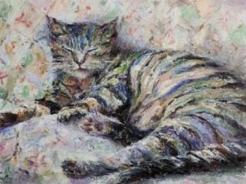 "Sleeping cat"