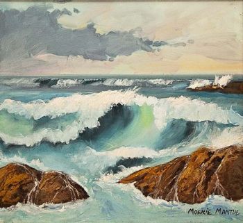 "Stormy Seascape"