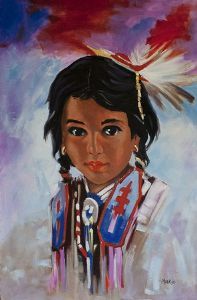 "red indian maiden"